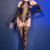 CATSUIT CR-4657 PRETO CHILIROSE - Image 5