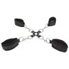 ALGEMAS PARA OS PULSOS E TORNOZELOS OUCH! VELCRO HAND AND LEG CUFFS PRETAS - Image 2