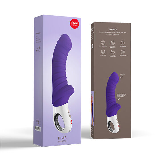 FUN FACTORY - TIGER G5 VIBRATOR VIOLET - Image 2