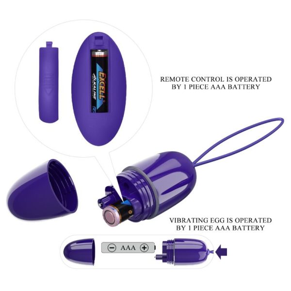 PRETTY LOVE - SELKIE YOUTH MINI OVO VIBRATÓRIO VIOLETA CONTROLE REMOTO - Image 6
