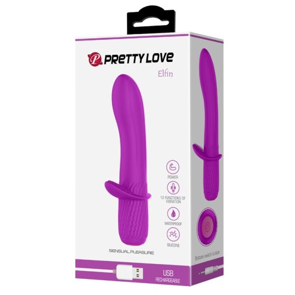 PRETTY LOVE - VIBRADOR RECARREGVEL TROY ROXO - Image 7