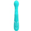 PRETTY LOVE - VIBRADOR COELHO DEJON 3 EM 1 MULTIFUNO AQUA VERDE - Image 2