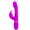 PRETTY LOVE - VIBRADOR COELHO DEJON 3 EM 1 MULTIFUNO AQUA VERDE - Image 7