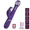 PRETTY LOVE - VIBRADOR COELHO DEJON 3 EM 1 MULTIFUNO ROXO