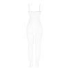 SUBBLIME - 951740 BODYSTOCKING BRANCO REDE DE ARRASTO SEM FUNDO COM LAOS TAMANHO ÃNICO - Image 6