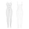 SUBBLIME - 951740 BODYSTOCKING BRANCO REDE DE ARRASTO SEM FUNDO COM LAOS TAMANHO ÃNICO - Image 4