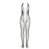SUBBLIME - 951832 BODYSTOCKING COM COSTAS ABERTAS E DETALHES CRUZADOS PRETO TAMANHO ÃNICO - Image 6