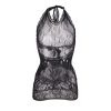 SUBBLIME - 952075 VESTIDO CURTO DE REDE COM DETALHE NAS COSTAS E CORAO PRETO TAMANHO ÃNICO - Image 5