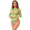 SUBBLIME - 952211 2 PEAS MANGA LONGA VERDE BODYSTOCKING VERDE TAMANHO ÃNICO