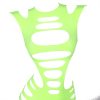 SUBBLIME - 952280 BODYSTOCKING VERDE MANGA LONGA COM REDE ELSTICA TAMANHO ÃNICO - Image 6