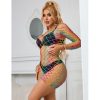 SUBBLIME - 952426 RAINBOW MANGA LONGA FISHNET BODYSTOCKING TAMANHO ÃNICO - Image 9