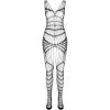 PASSION - BS 102 BODYSTOCKING PRETO TAMANHO ÃNICO - Image 3