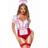 LEG AVENUE - FANTASIA DE ENFERMEIRA SEXY VERMELHO/BRANCO M - Image 2