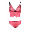 SUBBLIME - 953898 CAMISOLA DE SEDA E RENDA + CALCINHA VERMELHA S/M - Image 8