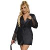 SUBBLIME - 953997 CHEMISE DE RENDA + TANGA PRETA S/M - Image 4