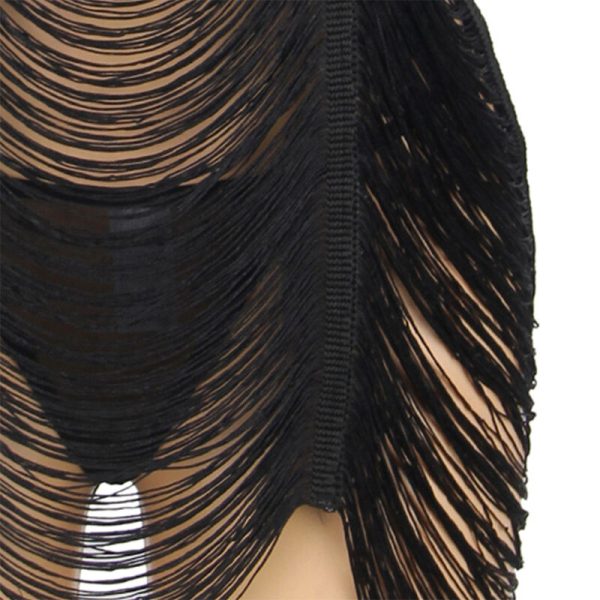 SUBBLIME - 954239 VESTIDO DE ALÃAS + TANGA PRETO L/XL - Image 4