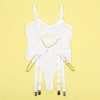 SUBBLIME - 954284 BODY COM CORRENTES + CINTA-LIGA BRANCO S/M - Image 6
