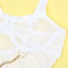 SUBBLIME - 954284 BODY COM CORRENTES + CINTA-LIGA BRANCO S/M - Image 7