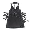 SUBBLIME - 954406 BODY BONDAGE DE COURO PRETO S/M - Image 6