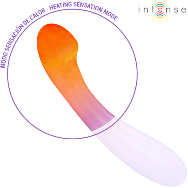 INTENSE - BECKY VIBRADOR 19 CM AQUECÃVEL 7 VIBRAÃÃES ROXO - Image 3