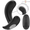 INTENSE - CHANDLER ANAL PLUG 10 VIBRAÃÃES PRETO CONTROLE REMOTO