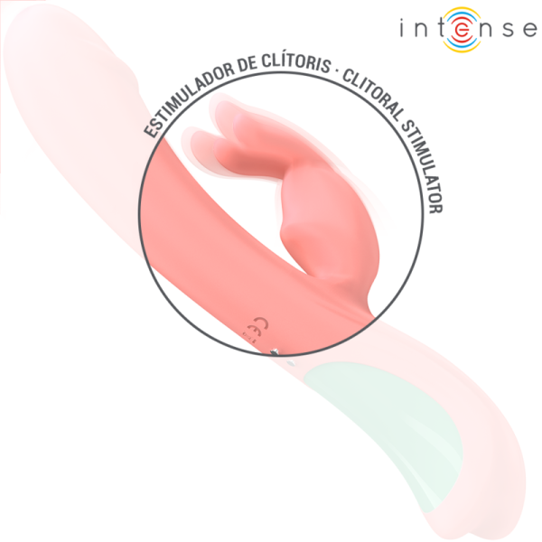 INTENSE - RACHEL RABBIT VIBRADOR 5 VIBRAÃÃES ROSA - Image 2