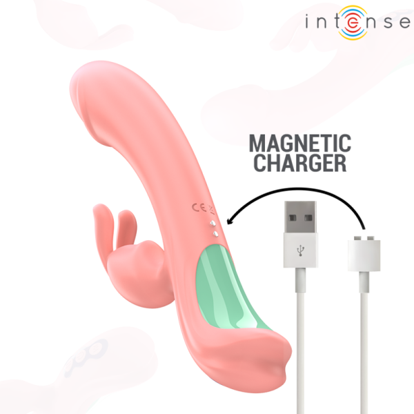 INTENSE - RACHEL RABBIT VIBRADOR 5 VIBRAÃÃES ROSA - Image 7