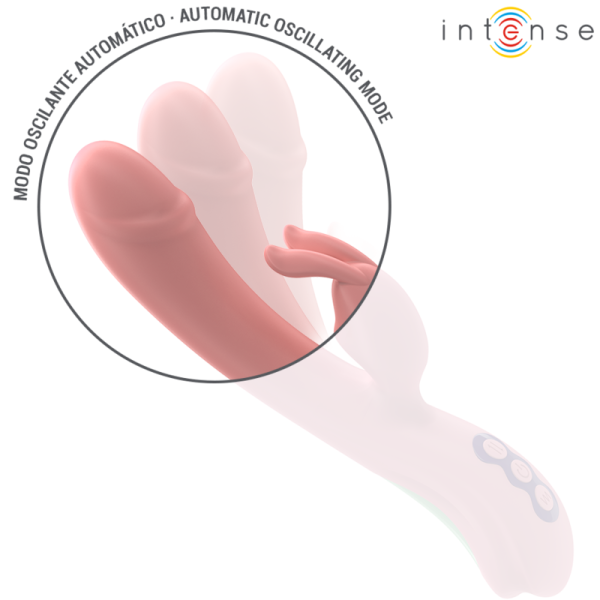 INTENSE - RACHEL RABBIT VIBRADOR 5 VIBRAÃÃES ROSA - Image 4