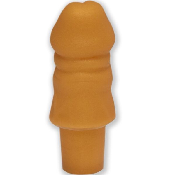 DIABLO PICANTE - PLUG EM FORMA DE PÃNIS DOURADO
