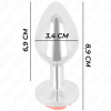 KINK - PLUG ANAL ROSA VERMELHO TAMANHO M - Image 4