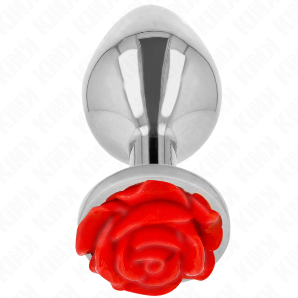 KINK - PLUG ANAL ROSA VERMELHO TAMANHO L - Image 2