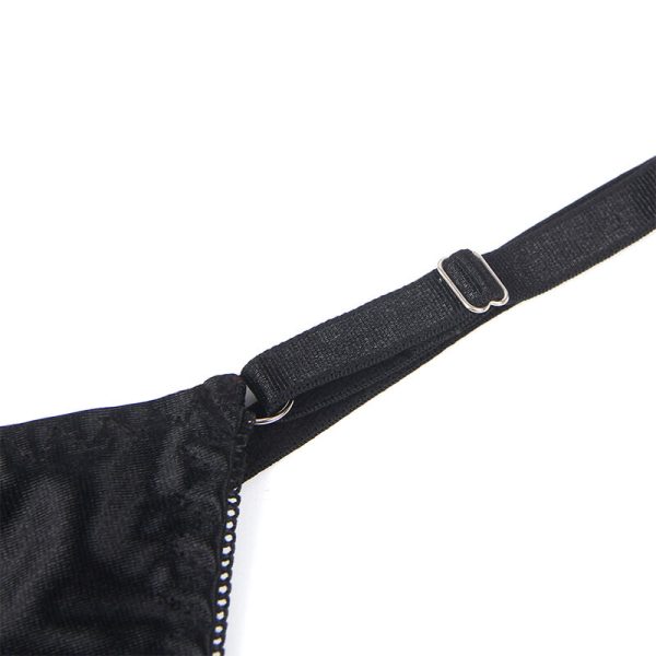 SUBBLIME - 955205 CONJUNTO DE SUTIÃ COM LAÃO PRETO AJUSTÃVEL L/XL - Image 9