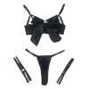 SUBBLIME - 955205 CONJUNTO DE SUTIÃ COM LAÃO PRETO AJUSTÃVEL L/XL - Image 7
