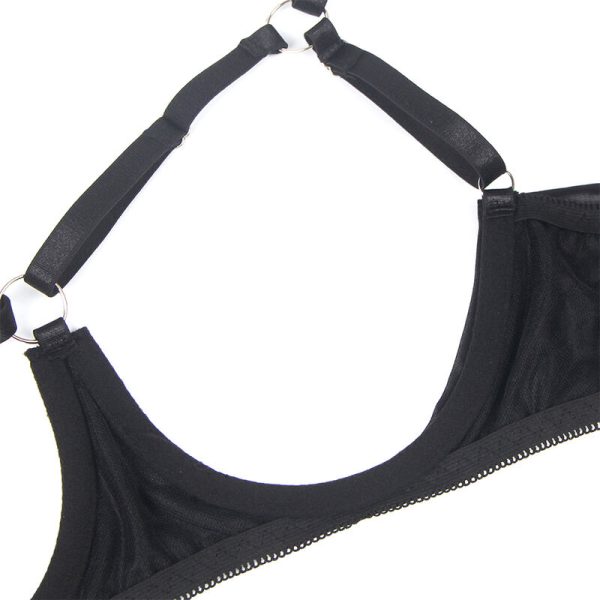 SUBBLIME - 955205 CONJUNTO DE SUTIÃ COM LAÃO PRETO AJUSTÃVEL L/XL - Image 15