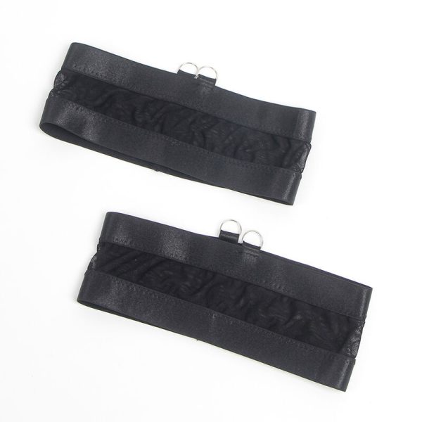 SUBBLIME - 955243 SUTIÃ BONDAGE PRETO COM CONJUNTO DE LIGA L/XL - Image 6