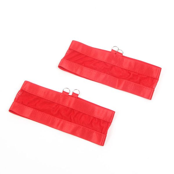 SUBBLIME - 955267 SUTIÃ BONDAGE VERMELHO COM CONJUNTO DE LIGA L/XL - Image 7