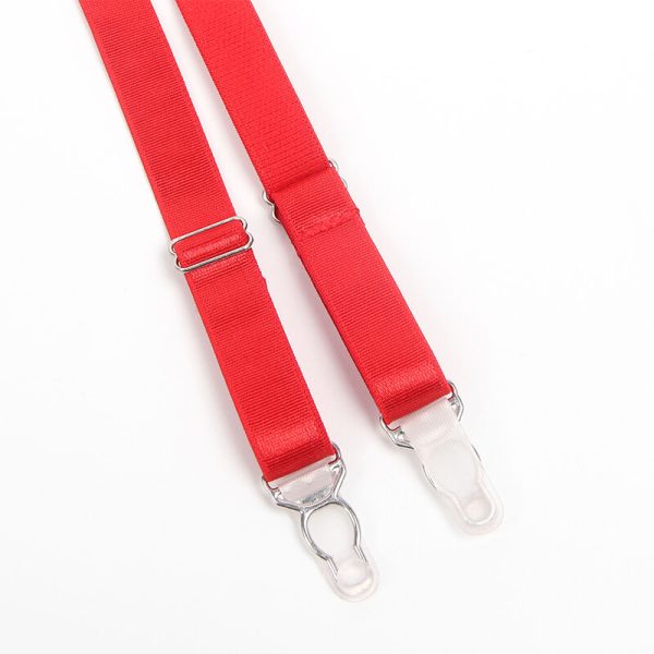 SUBBLIME - 955267 SUTIÃ BONDAGE VERMELHO COM CONJUNTO DE LIGA L/XL - Image 8