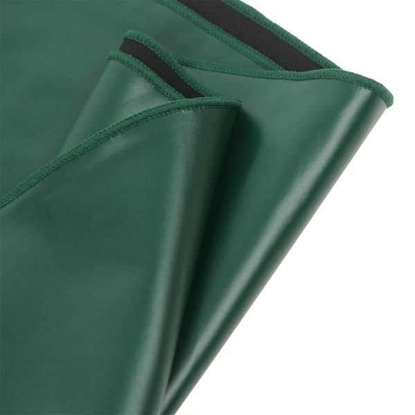 SUBBLIME - 955441 VESTIDO COM ALÃAS DE COURO VERDE L/XL - Image 9