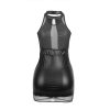 SUBBLIME - 955472 VESTIDO DECOTE HALTER COM TRANSPARÃNCIAS PRETO S/M - Image 5