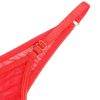 SUBBLIME - 955526 CONJUNTO DE SUTIÃ COM CORRENTES E MALHA CORAÃÃO VERMELHO L/XL - Image 7