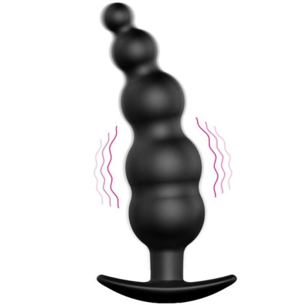 PRETTY LOVE PLUG ANAL SILICONA ESTIMULACION EXTRA Y 12 MODOS VIBRACION - NEGRO - Image 8