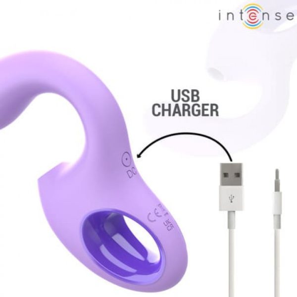 INTENSE - BAXTER VIBRADOR E ESTIMULADOR VIOLETA CONTROLE REMOTO - Image 2