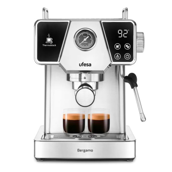 CAFETERA EXPRESS MANUAL UFESA 71705458 BERGAMO 1350W 20BAR