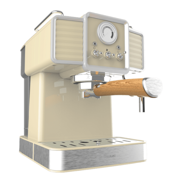 CAFETERA EXPRESS CECOTEC 01629 POWER ESPRESSO 20 TRADIZIONALE LIGHT YELLOW 20BAR.1350W - Image 2