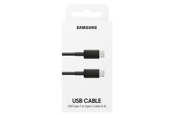 SAMSUNG USB CABLE 1M TYPE-C TO USB TYPE-C 5A EP-DN975BB BLACK - Image 4