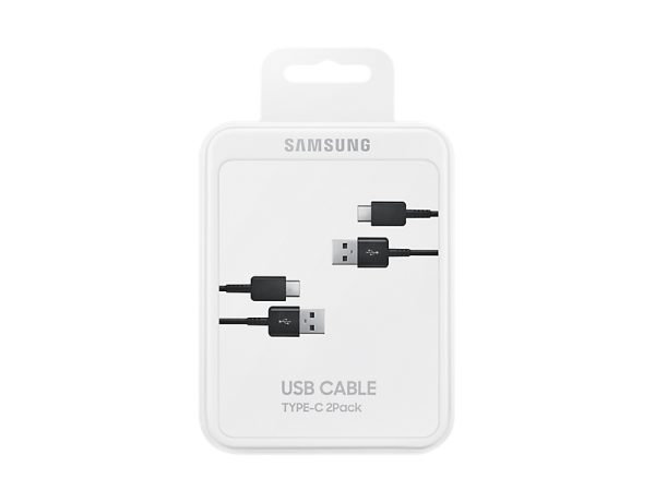 SAMSUNG USB A TO USB C  CABLE 1,5 M EP-DG930IBE BLACK - Image 2