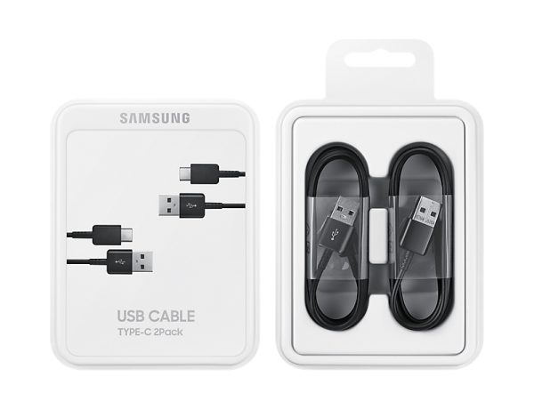 SAMSUNG USB A TO USB C  CABLE 1,5 M EP-DG930IBE BLACK - Image 3