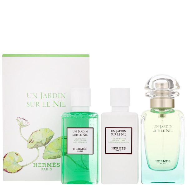 HERMÈS | UN JARDIN SUR LE NIL - SPECIAL EDITION | Eau de Toilette 50ml - Conjuto com 3 Peças