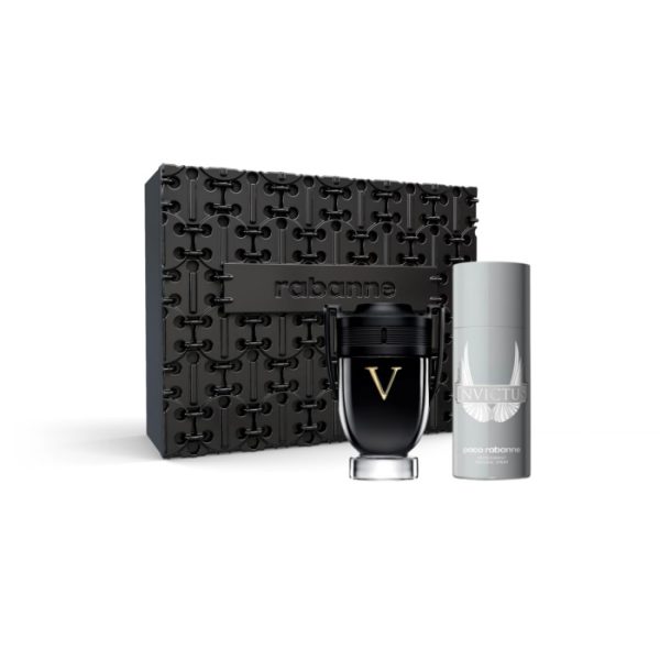 PACO RABANNE | INVICTUS VICTORY | Eau de Parfum Extrême 100ml - Conjunto com 2 Peças NATAL 2023