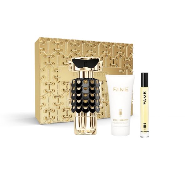 PACO RABANNE | FAME | Eau de Parfum 80ml - Conjunto com 3 Peças NATAL 2023